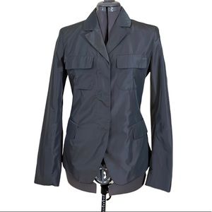 Mexx Grey Satin-like Blazer Size 40